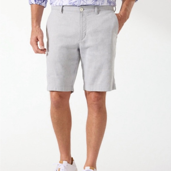 Tommy Bahama beach linen 12" FF shorts - Size 40 - NWT - Picture 1 of 8
